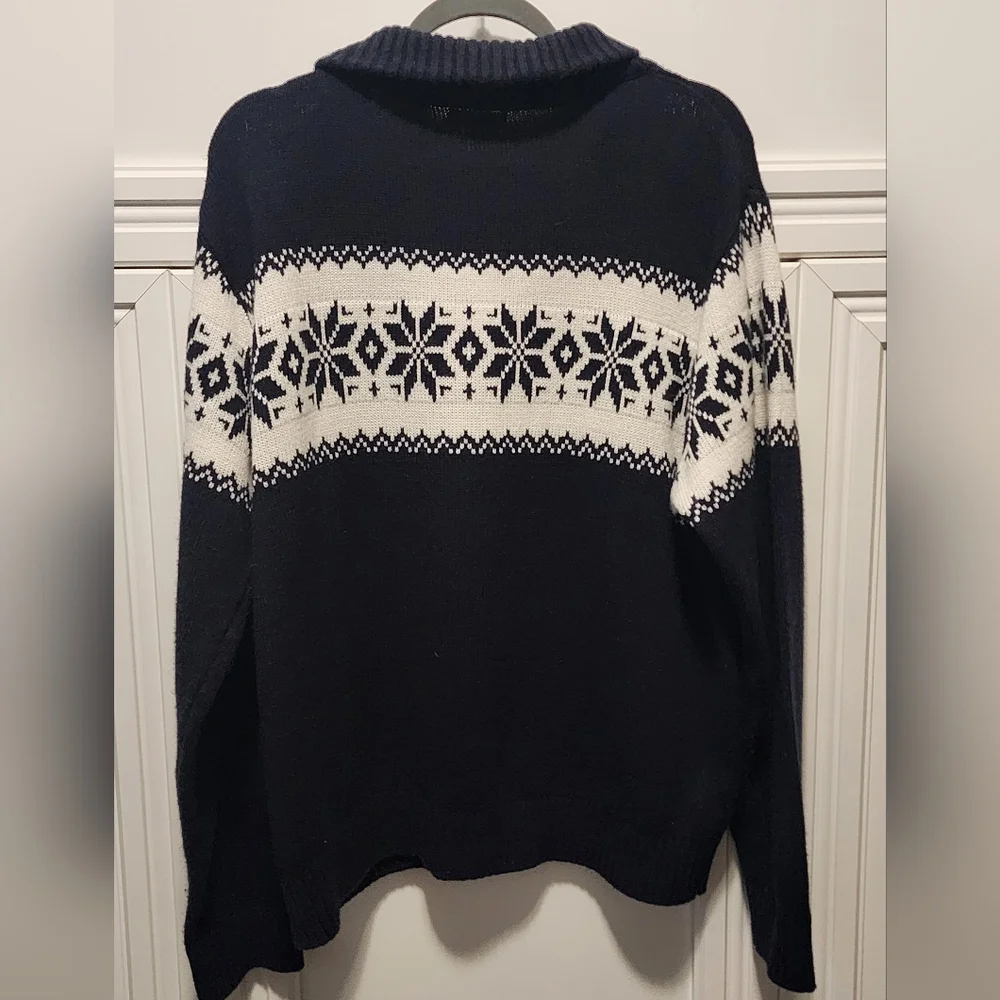 H2H Men’s Slim Fit Casual Christmas Sweater - Picture 8 of 8